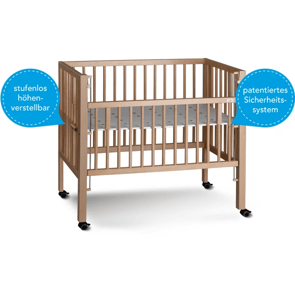 TiSsi® Co-sleeper Maxi Boxspring Natuur 50 X 90 Cm 3 TiSsi® Co-sleeper Maxi Boxspring Natuur 50 X 90 Cm - Afbeelding 3
