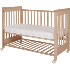 Treppy® Co-sleeper Dreamy Plus 2 Natuur 60 X 120 Cm