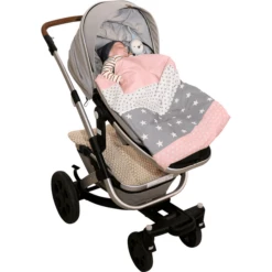 Ullenboom Baby Deken & Knuffeldeken 100X140 Cm Grijs Rosa -Beddengoed Verkoopwinkel ullenboom baby deken amp knuffeldeken 100x140 cm grijs rosa a267312 4