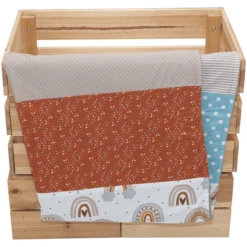 Ullenboom Babydeken & Knuffeldeken 100X140 Cm Regenboog