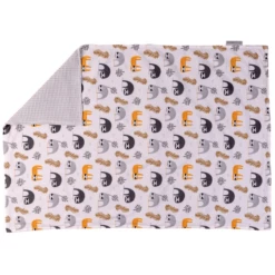 Ullenboom Babydeken Wafel Piqué Grijs Luiaard 70x100 Cm -Beddengoed Verkoopwinkel ullenboom babydeken wafel pique grijs luiaard 70x100 cm a363007 3