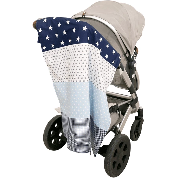 Ullenboom Deken 100X140 Cm Blauw Lichtblauw Grijs 4 Ullenboom Deken 100X140 Cm Blauw Lichtblauw Grijs - Afbeelding 4