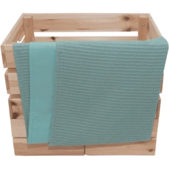 Ullenboom Knuffeldeken Saliegroen 70x100 Cm -Beddengoed Verkoopwinkel ullenboom knuffeldeken saliegroen 70x100 cm a333691 3