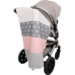 Ullenboom Knuffeldoekje Rosa Grijs 70x100 Cm -Beddengoed Verkoopwinkel ullenboom knuffeldoekje rosa grijs 70x100 cm a266671 3