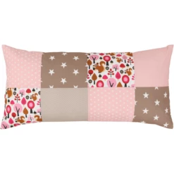 Ullenboom Patchwork Kussensloop 40 X 80 Cm Sand Eekhoorn -Beddengoed Verkoopwinkel ullenboom patchwork kussensloop 40 x 80 cm sand eekhoorn a279577 2