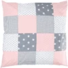 Ullenboom Patchwork Kussensloop 80 X 80 Cm Roze Grijs