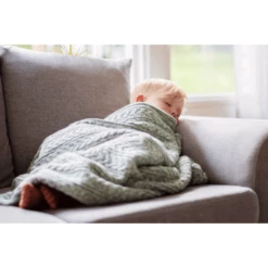 VINTER& BLOOM Deken Cuddly Green Melange -Beddengoed Verkoopwinkel vinter bloom deken cuddly green melange a379660 2