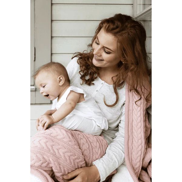 VINTER& BLOOM Knuffeldoekje Cuddly Dusty Rose 2 VINTER& BLOOM Knuffeldoekje Cuddly Dusty Rose - Afbeelding 2