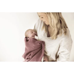 VINTER& BLOOM Soft Grid Evening Rose Deken -Beddengoed Verkoopwinkel vinter bloom soft grid evening rose deken a383092 4