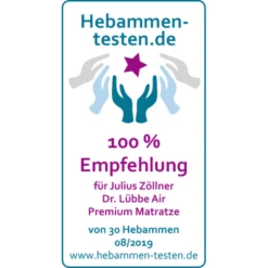 Zöllner Matras Dr. Lübbe Air Premium 60 X 120 Cm -Beddengoed Verkoopwinkel zoellner matras dr luebbe air premium 60 x 120 cm a039343 3